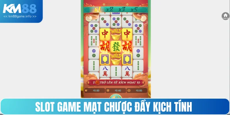 Slot game mạt chược đầy kịch tính