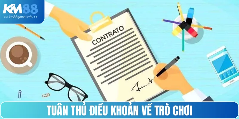 Tuân thủ các quy định nghiêm ngặt khi cá cược trò chơi
